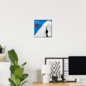 Skipatrouillenposter Poster (Heimbüro)
