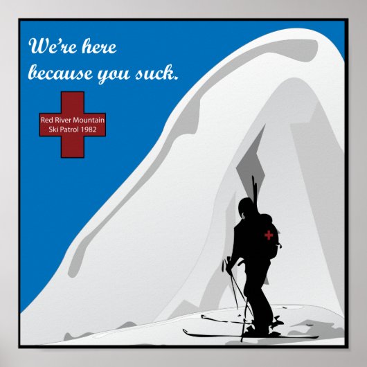 Skipatrouillenposter Poster (Vorne)