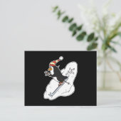 Skipinguin Postkarte (Stehend Vorderseite)