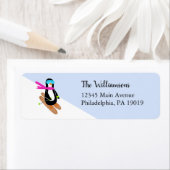 Skipinguin Winterweihnachtsferien - Rücksendeadres (Insitu)