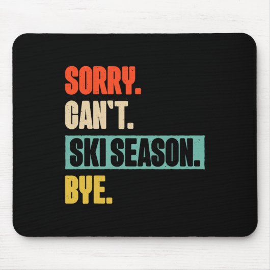 Skipiste 5 mousepad (Vorne)