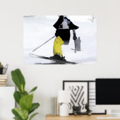 Skipiste beendet poster (Heimbüro)