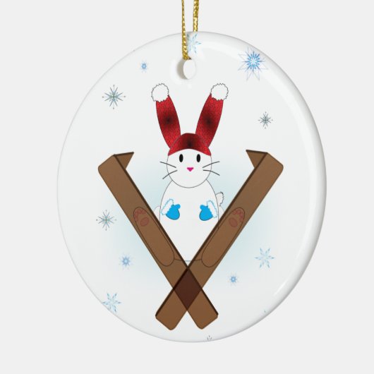 Skipiste Keramikornament (Links)