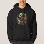 Skipiste mit halloween hoodie (Vorderseite)