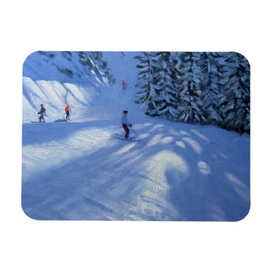 Skipiste Morzine Magnet (Horizontal)