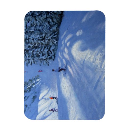 Skipiste Morzine Magnet (Vertikal)