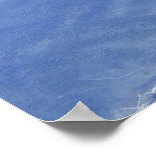 Skipiste Morzine Poster (Ecke)