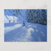 Skipiste Morzine Postkarte (Vorderseite)