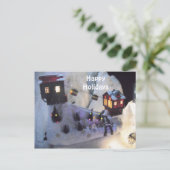 Skipiste nach Karte (Stehend Vorderseite)