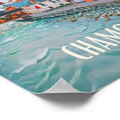 Skiplakat Chamonix Poster (Ecke)