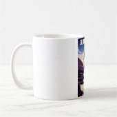 Skiposter Arlberg Austria Kaffeetasse (Links)