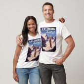 Skiposter Arlberg Austria T-Shirt (Unisex)