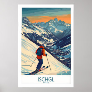 Skiposter Ischgl Österreich 1 Poster