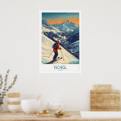 Skiposter Ischgl Österreich 1 Poster (Küche)