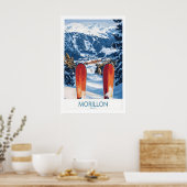 Skiposter Morillon Frankreich 1 Poster (Küche)