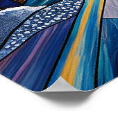 Skiposter Poster (Ecke)