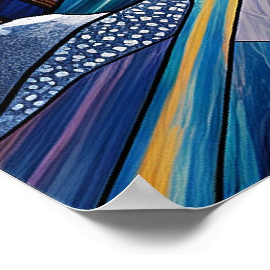 Skiposter Poster (Ecke)