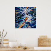 Skiposter Poster (Küche)