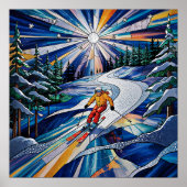 Skiposter Poster (Vorne)