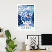 Skiposter Val Thorens 1 Poster (Heimbüro)