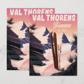 Skiposter Val Thorens, Frankreich (Vorne/Hinten)