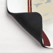 Skiposter Zakopane Polen Mousepad (Ecke)