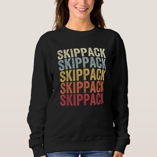 Skippack Pennsylvania Skippack PA Retro Vintage Te Sweatshirt (Vorderseite)
