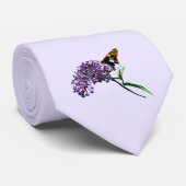 Skipper auf Butterfly Bush Krawatte (Gerollt)