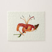 Skipper auf Orange Tiger Lily Puzzle (Horizontal)