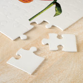 Skipper auf Orange Tiger Lily Puzzle (Seite)