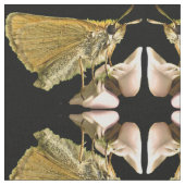 Skipper Butterfly auf der Blume Abstraktes Gewebe Stoff (Nahaufnahme)