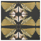 Skipper Butterfly auf der Blume Abstraktes Gewebe Stoff (Muster)