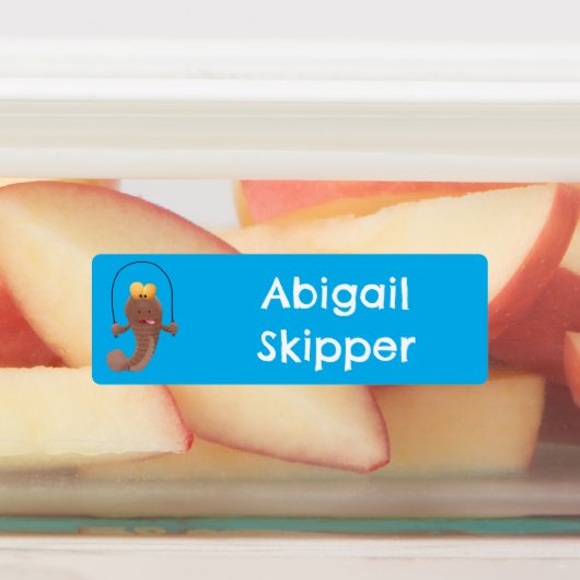 Skipper-Cartoon personalisiert Etiketten (Befestigt)