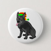 Skipperke Gnome Button (Vorderseite)