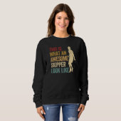 Skipping Rope Jumping Rope Jump Rope Awesome Skipp Sweatshirt (Vorne ganz)