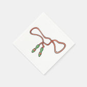 Skipping Rope Paper Napkins Serviette (Ecke)