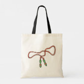 Skipping Rope Tote Bag Tragetasche (Rückseite)