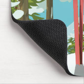 Skipposter Engelberg Schweiz Mousepad (Ecke)