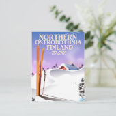 Skipposter Nord-Ostbottnien Postkarte (Stehend Vorderseite)