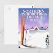 Skipposter Nord-Ostbottnien Postkarte (Vorne/Hinten)
