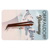 Skipposter Oberaudorf Magnet (Horizontal)