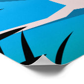 Skipposter von Lillehammer Norwegen. Poster (Ecke)