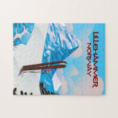 Skipposter von Lillehammer Norwegen. Puzzle (Horizontal)