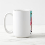 Skipposter Vuokatti Finnland Kaffeetasse (Links)