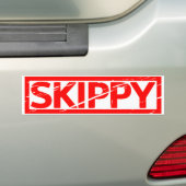 Skippy Briefmarke Autoaufkleber (Auf Auto)
