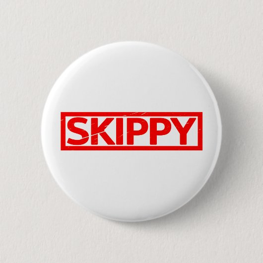 Skippy-Briefmarke Button (Vorderseite)