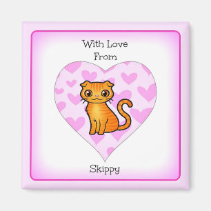 Skippy hält durch magnet