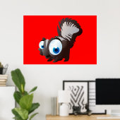 Skippy the Skunk Poster (Heimbüro)