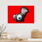 Skippy the Skunk Poster (Küche)