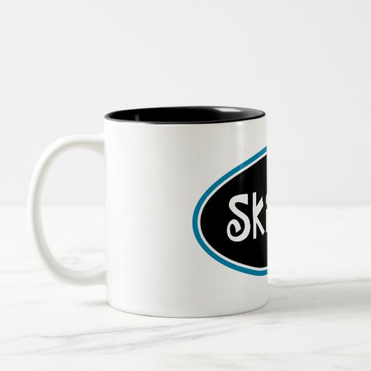 SKIPPY Zwei-Tone-KAFFEE-TASSE Zweifarbige Tasse (Links)